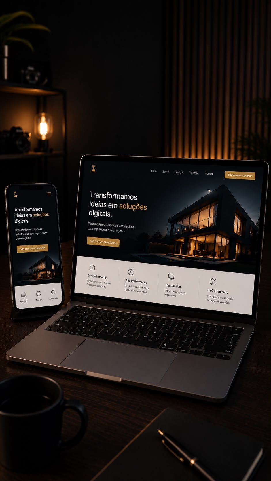 Desenvolvimento de websites e lojas online profissionais